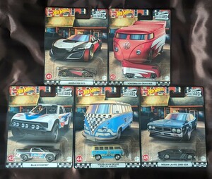 Hot Wheels Boulevard 2022 Mix1 5台セット ホットウィール ブールバード ワーゲンバス