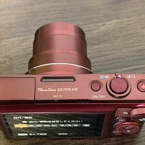 ★Canon デジタルカメラ PowerShot SX720 HS レッド 光学40倍ズーム の画像6