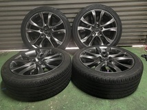 ☆美品!! 225/45R19 マツダ GJ アテンザ 純正 19インチ 7.5J +45 PCD114.3 MAZDA6 CX-3 CX-30 MX-30 CX-5 CX-8 MAZDA3 アクセラ☆ _画像1