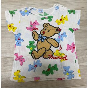 【古着・90s】MINI-K Tシャツ　90サイズ〜