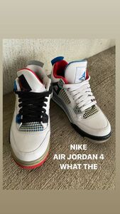 NIKE AIR JORDAN 4 WHAT THE 24.5cm