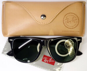 90s.B&L製.未使用/WAYFARERⅡ.ウェイファーラーⅡ/FE/BAUSCH&LOMB.ボシュロム/Ray-Ban.レイバン/VINTAGE.ヴィンテージ/本革ケース付.LUX製