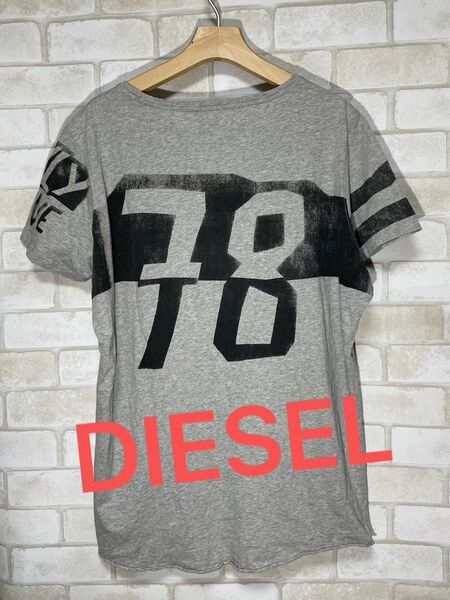 【DIESEL】ディーゼル　78ロゴ　半袖　Tシャツ