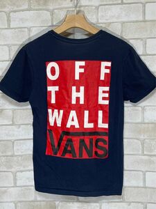 VANS バンス　両面ロゴ　半袖Tシャツ　カットソー