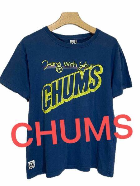 CHUMS チャムス　ロゴ　半袖Tシャツ　カットソー