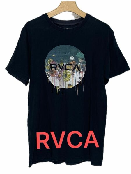 【RVCA】ルーカ　ロゴプリント　半袖tシャツ　カットソー