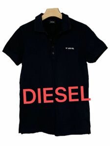 【DIESEL】ディーゼル　刺繍ロゴ　半袖　ポロシャツ