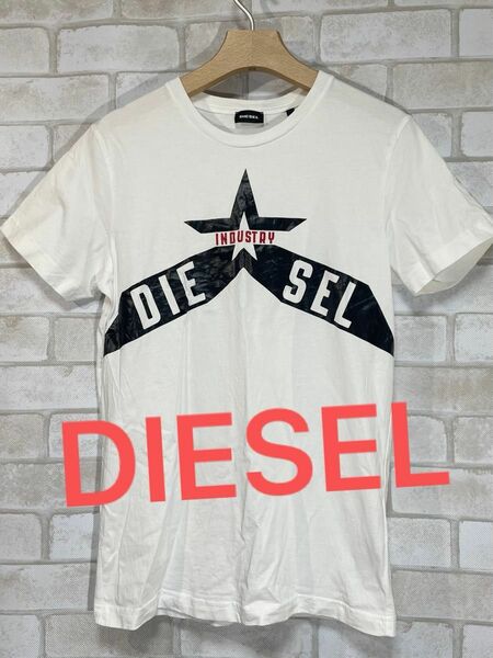 【DIESEL】ディーゼル　スターロゴ　半袖Tシャツ　カットソー