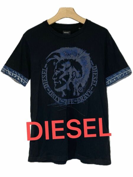 【DIESEL】ディーゼル　ブレイブマン　デニム　半袖Tシャツ　カットソー