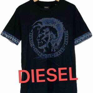 【DIESEL】ディーゼル　ブレイブマン　デニム　半袖Tシャツ　カットソー