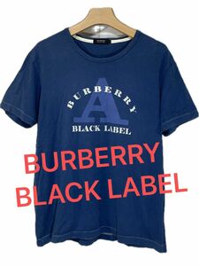 【BURBERRY BLACK LABEL】　バーバリー　半袖Tシャツ