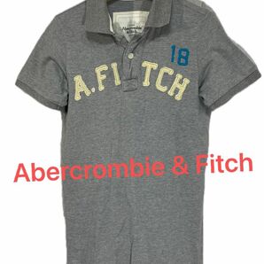 【Abercrombie & Fitch】アバクロ　半袖　ポロシャツ