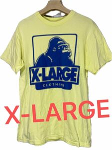 X-LARGE　エクストララージ　ビックロゴ　半袖Tシャツ　ゴリラロゴ