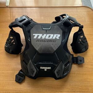 THOR ソアー　プロテクター　モトクロス　林道ツーリング　M/L Black 