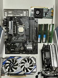 マザーボード ASUS B365M 動作難あり品 他 ジャンクPCパーツまとめ