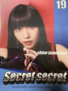 【為永幸音・19】コレクションピンナップポスター ピンポス Hello! Project アンジュルム concert tour 2024 spring　「Secret secret」