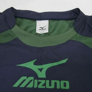 r2_2974k 美品 mizuno ミズノ プルーフプラス ウィンドブレーカー セットアップ 上下セット ネイビー サイズSの画像3