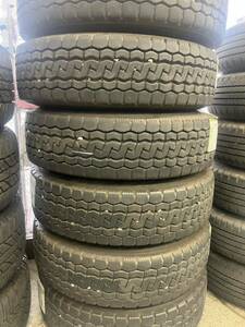 BRIDGESTONE ブリヂストン 6本ホイール付き（ホイール無しでも可）BS DURAVIS M804 205/75R16 ミックスタイヤ LT製造年月日 20年50週