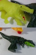 恐竜 ゼンマイ おもちゃ 首振りダイナソー ぜんまい スクイーズ ティラノザウルスなど 4個　_画像8