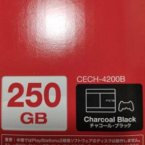 SONY CECH-4200B プレイステーション3本体 動作確認済 初期化済み 250GB チャコールブラック PS3の画像2