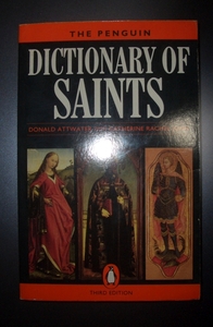 洋書★『The PENGUIN Dictionary of SAINTS』Donald Attwater & C.R.Jhon★英語版、キリスト教聖人事典、改訂第三版