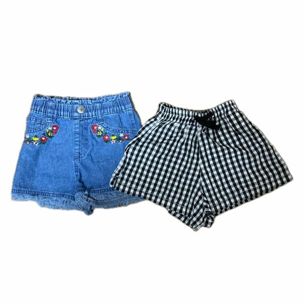 ショートパンツ　セット売り　90 女の子