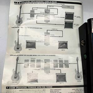 デッドストック 新品状態 動作品 IBANEZ VL10 アイバニーズ ステレオボリュームペダル バランサーモード切り替えの画像10