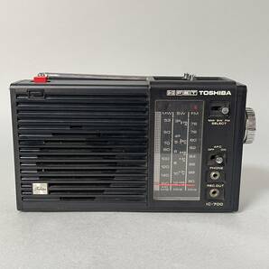 東芝ラジオ TOSHIBA GTラジオ IC-700 昭和レトロ ３バンドラジオB4の画像2