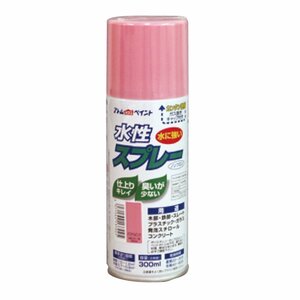 アトムハウスペイント 水性 300ML パステルピンク