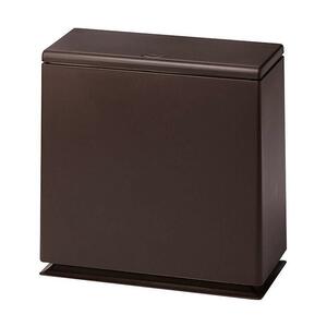 ideaco(イデアコ) ゴミ箱 フタ付き ブラウン 8.5L TUBELOR kitchen flap(チューブラー キッチンフラップ)