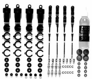 タミヤ(TAMIYA) HOP-UP OPTIONS OP-619 CVAダンパーミニ シリンダー4本セット