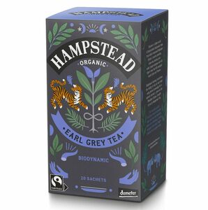 HAMPSTEAD TEA ハムステッドティー オーガニック アールグレイ ティーバッグ 20袋 [ 有機JAS 認証 個包装 ]