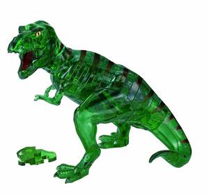 49ピース クリスタルパズル ティラノサウルス T-REX・グリーン