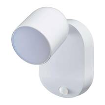 エルパ (ELPA) LEDセンサー付ライト (白色/電池式/防雨) 人感センサー/マグネット/ネジ止め可能/モード切替 (PM-L751W)_画像1