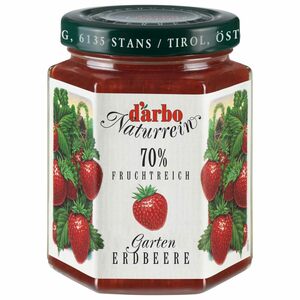 darubo double fruit garden strawberry jam 200g