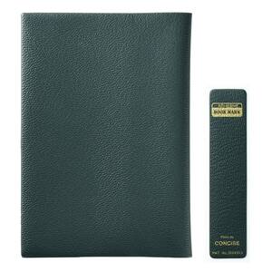  navy blue sa chair book cover leather style No.5 B6 green 323570