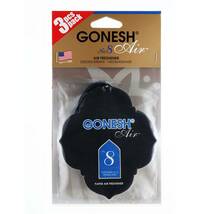 GONESH(ガーネッシュ) 吊り下げ型芳香剤 ペーパーエアフレッシュナー No.8(フルーツ系の香り) 3個パック_画像1