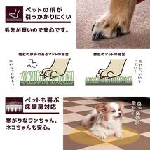 おくだけ吸着 ペット用撥水タイルマット 30cm×30cm 20枚入 グレー 犬 猫 サンコー 【日本製 撥水 消臭 洗える】 (20枚入)_画像5