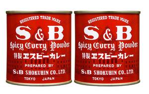 S&B カレー 缶 84g×2個