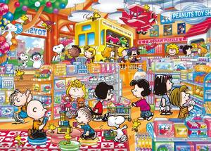 エポック社 500ピース ジグソーパズル PEANUTS ピーナッツ トイショップ(38x53cm)