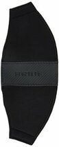 BRIDE (ブリッド) シート用オプションパーツ【 ファッションプロテクター 】(1ヶ) ブラック K08APO_画像1