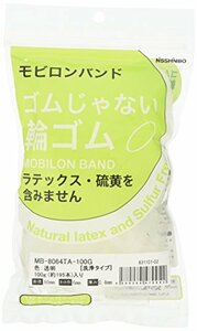 S日清紡 モビロンバンド80X6X0.4透明/洗浄タイプ100G MB8064TA100G