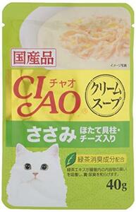 CIAO ( Ciao ) CIAO soup cream soup chicken breast tender . length . pillar * cheese entering 40g 16 piece set 