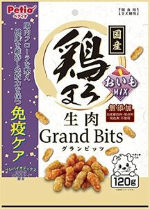 鶏まろ 無添加 生肉グランビッツ おいもMIX １２０ｇ