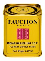 FAUCHON 紅茶フォションダージリン(缶入り) 125g_画像1