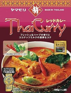 yamamoli thai curry red 180g×10 piece 