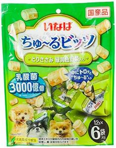 いなば ちゅ~るビッツ とりささみ 緑黄色野菜入り 12g×6袋 2個セット