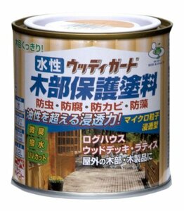 ニッペ ペンキ 塗料 水性ウッディガード 0.2L けやき 水性 屋外 ステイン 日本製 4976124532337