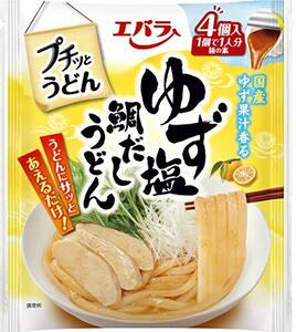 エバラ プチッとうどん ゆず塩鯛だしうどん 84g(21g×4個) 4個入