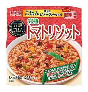 丸美屋 レンジで簡単! 五穀ごはん 完熟トマトリゾット 240g×6個